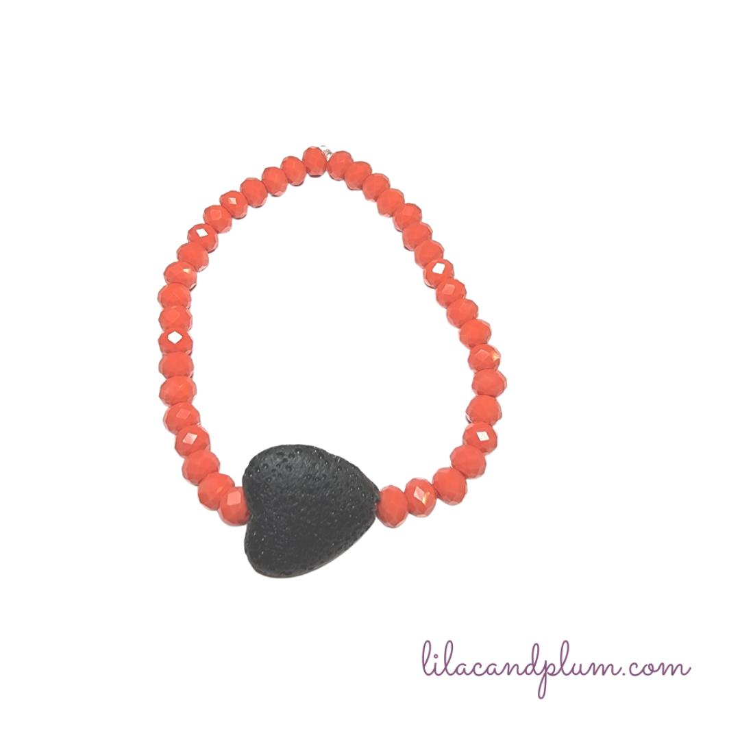 Phoenix Heart Diffuser Bracelet image 0