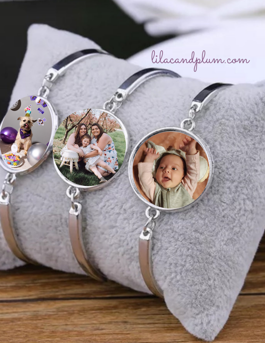 Silver Sublimation Bracelet image 1