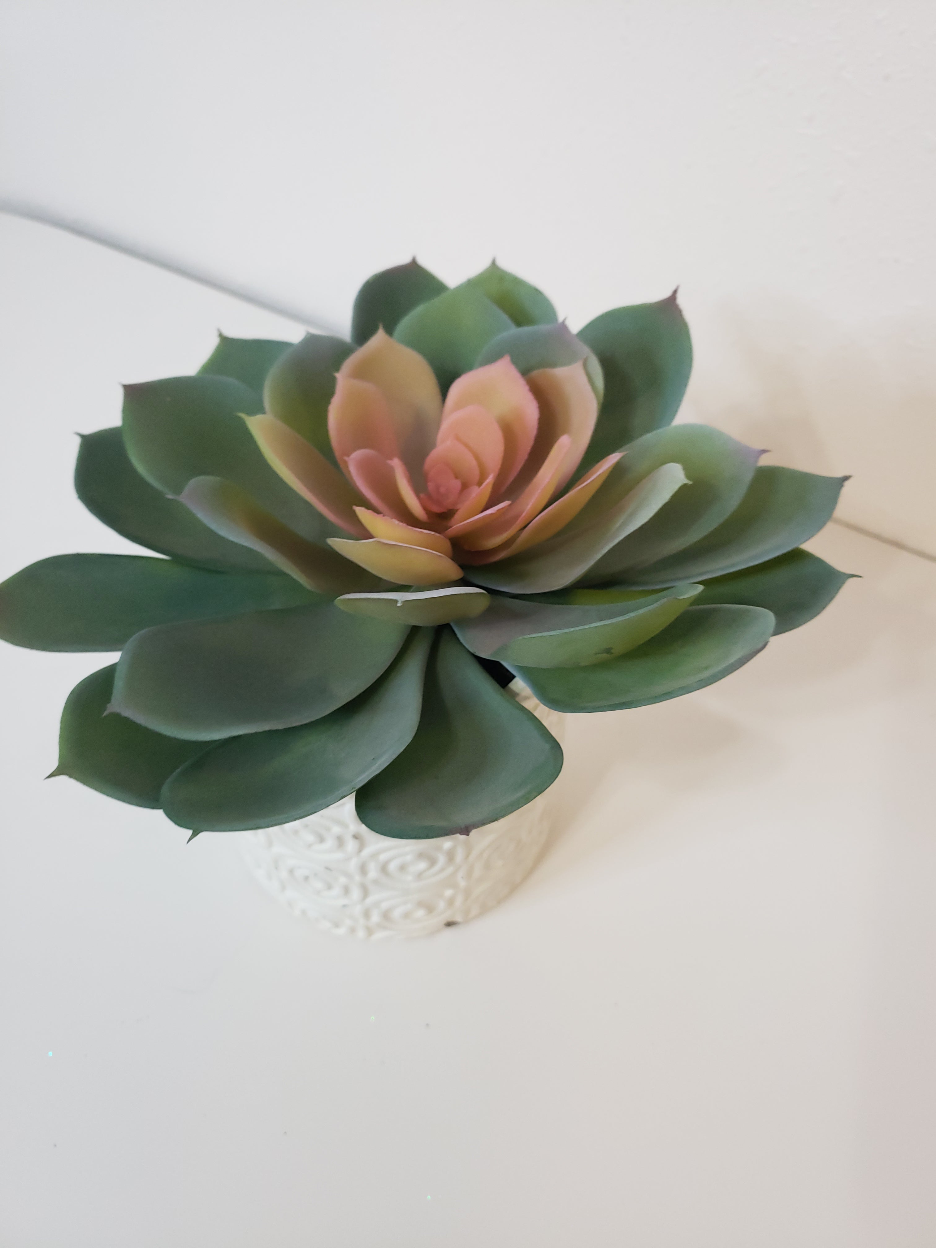 Large Faux Succulent image 2