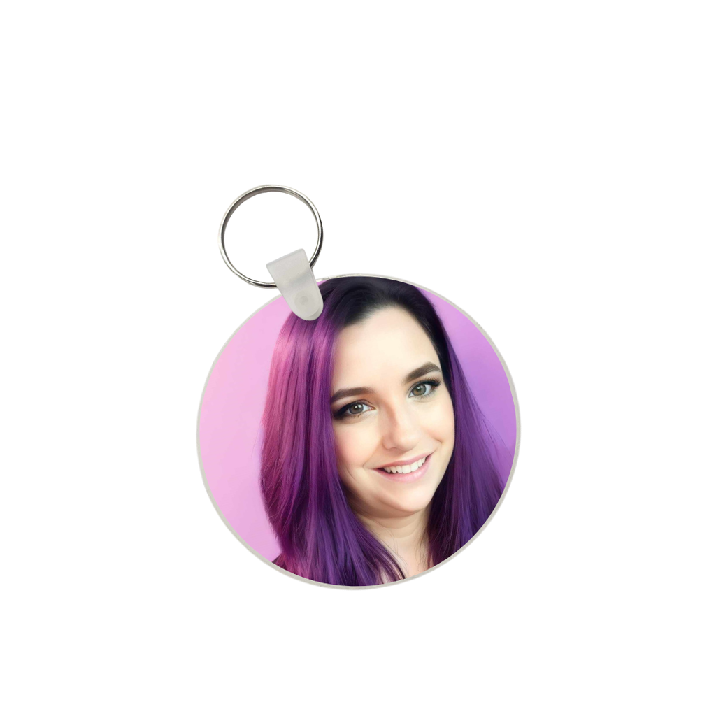 Personalized Round Keychain image 13