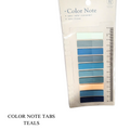 Color Note Sticky Tabs – Teals image 0