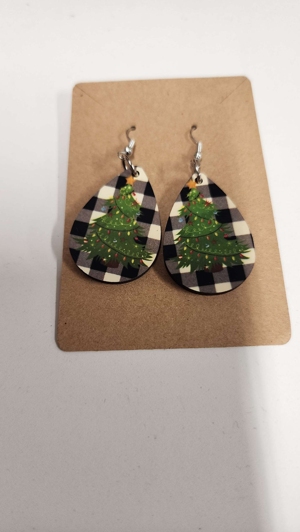 Christmas Tree with Lights Earrings  image 0