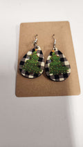Christmas Tree with Lights Earrings  image 0