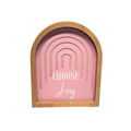 Choose Joy Rainbow Arch Sign image 0