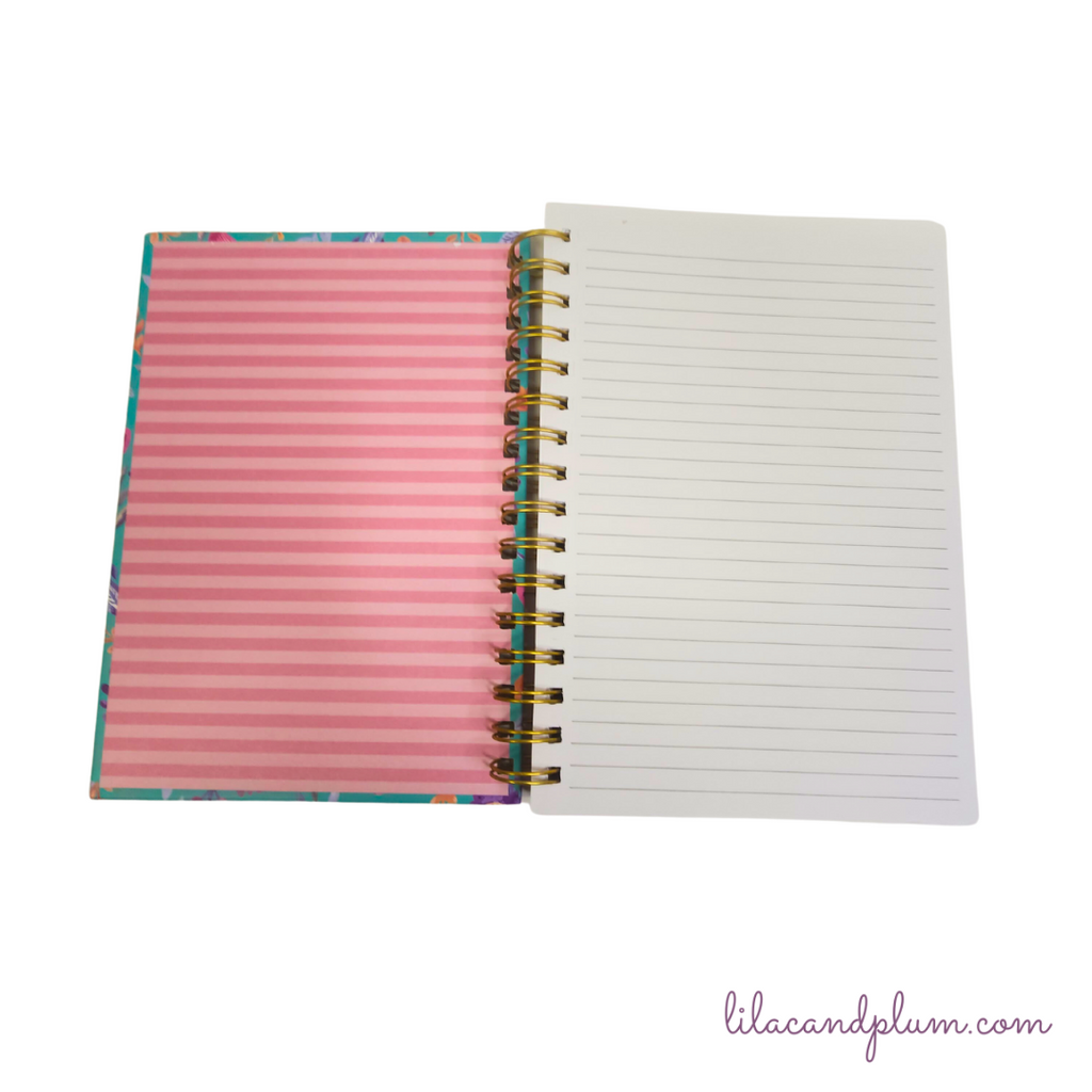 Floral Spiral Journal "Notes etc." image 1