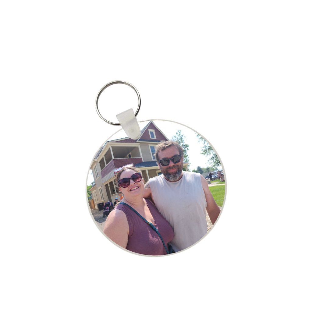 Personalized Round Keychain image 12