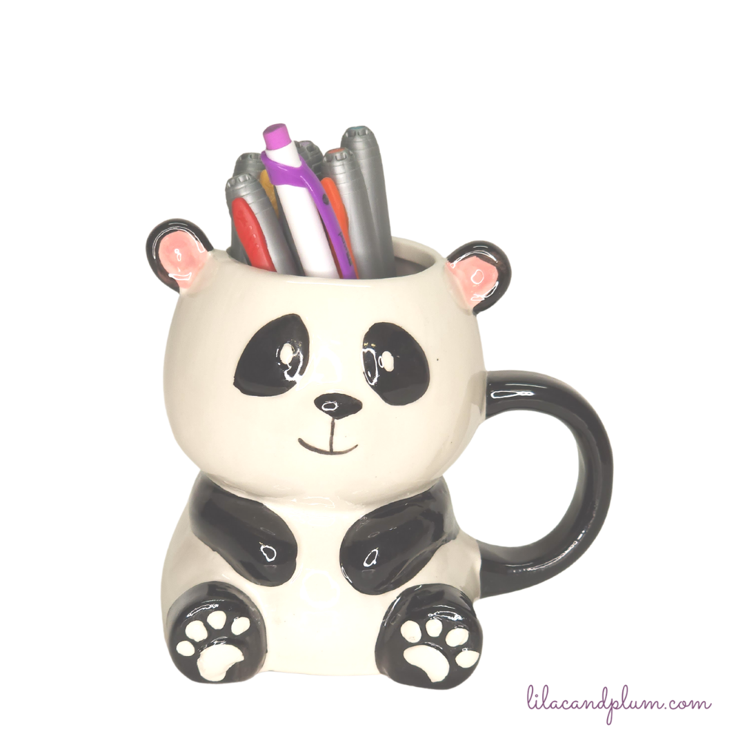 Panda Bear Mug/Pencil Holder image 0
