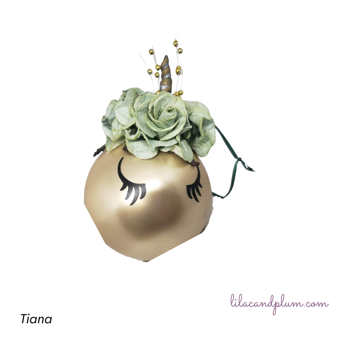 Unicorn Ornament- "Tiana" image 1