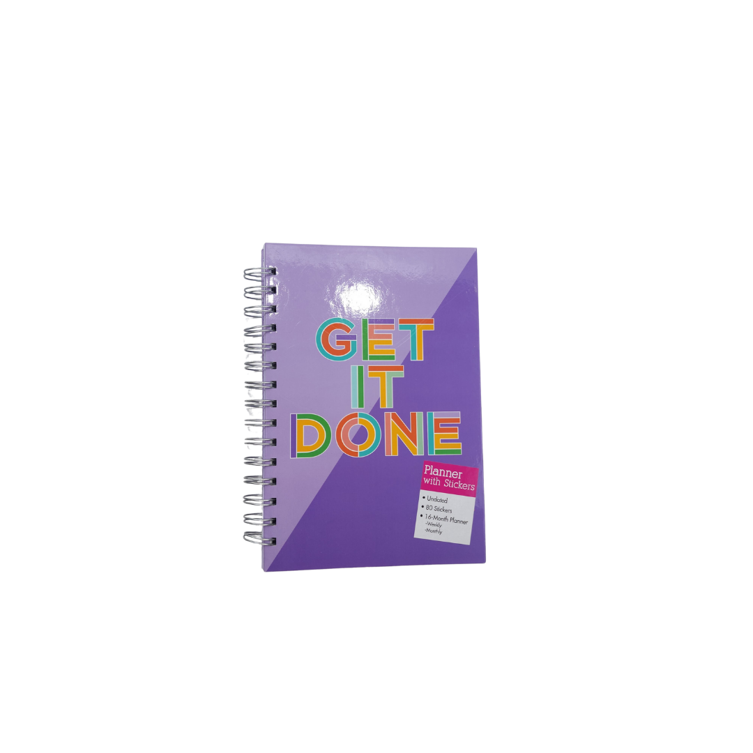 Get It Done Planner with Stickers image 0