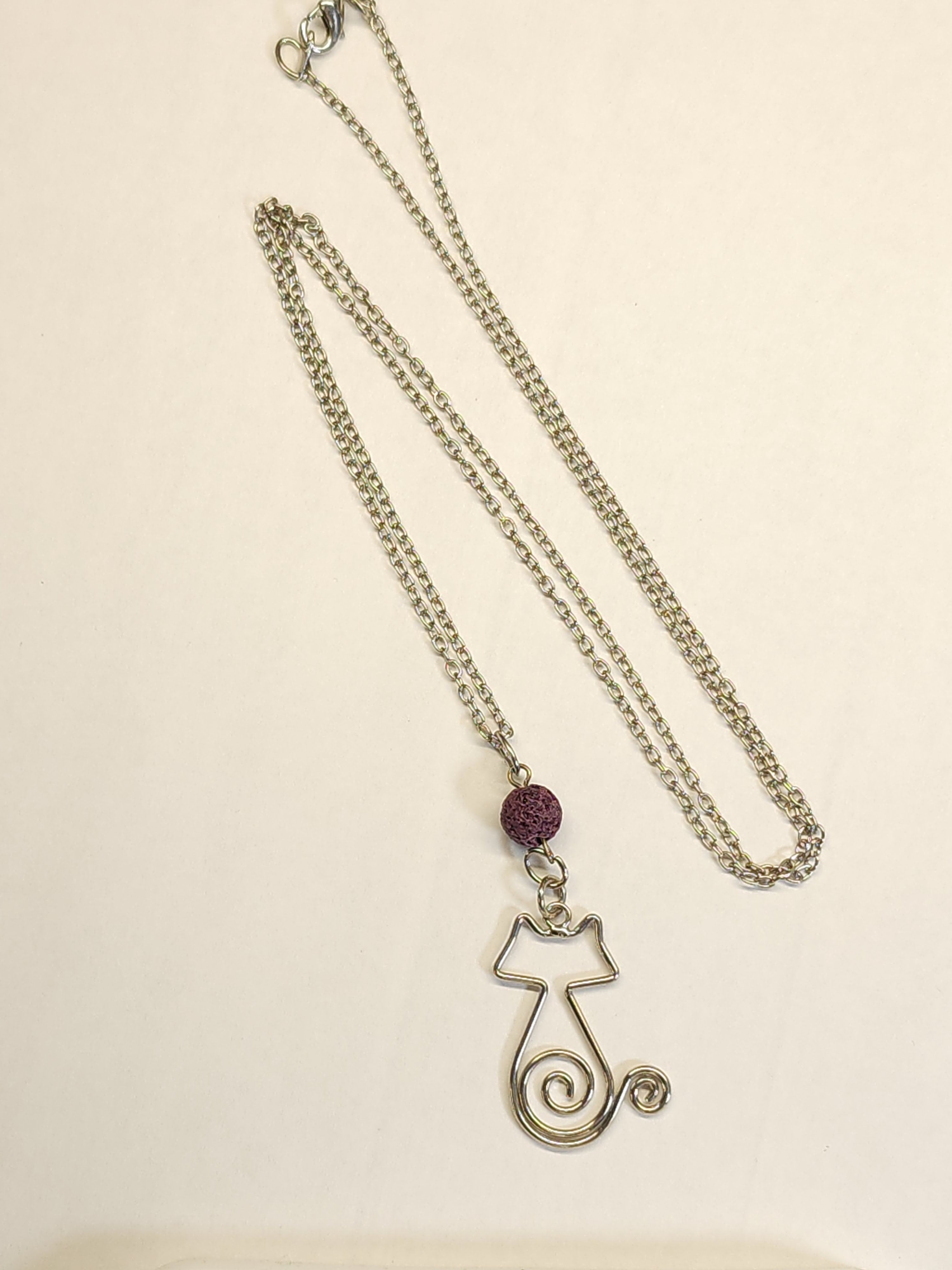 Pretty Kitty Diffuser Necklace image 2