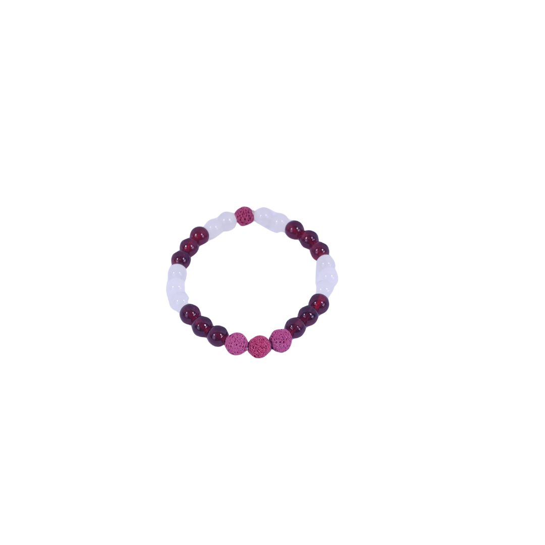 Garnet Glow Diffuser Bracelet image 0
