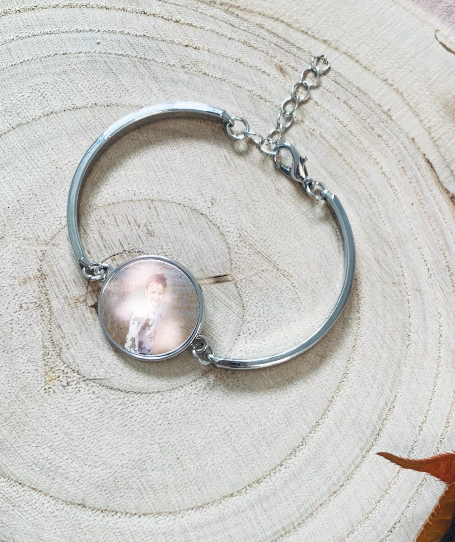 Silver Sublimation Bracelet image 2