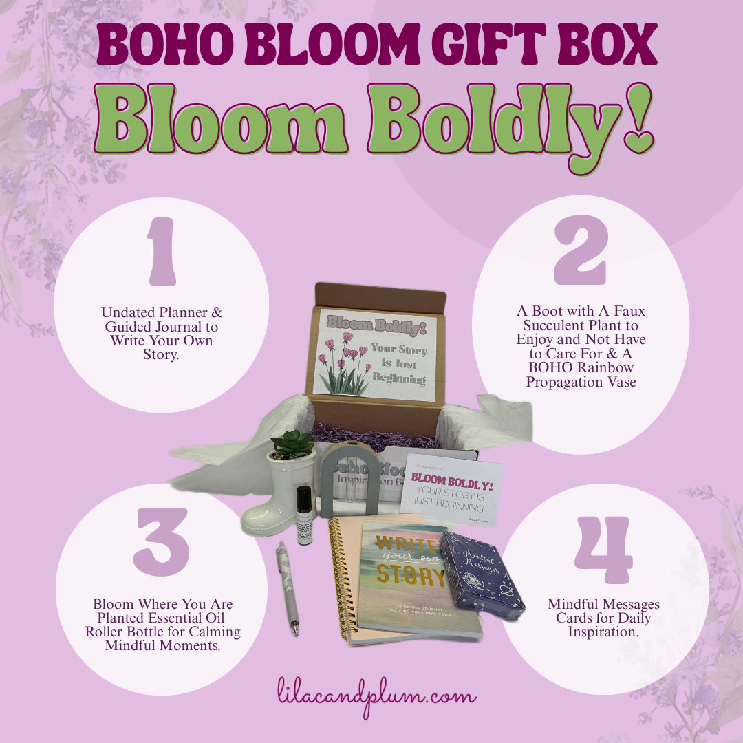 Boho Bloom Inspiration Box — Bloom Boldly Gift Set