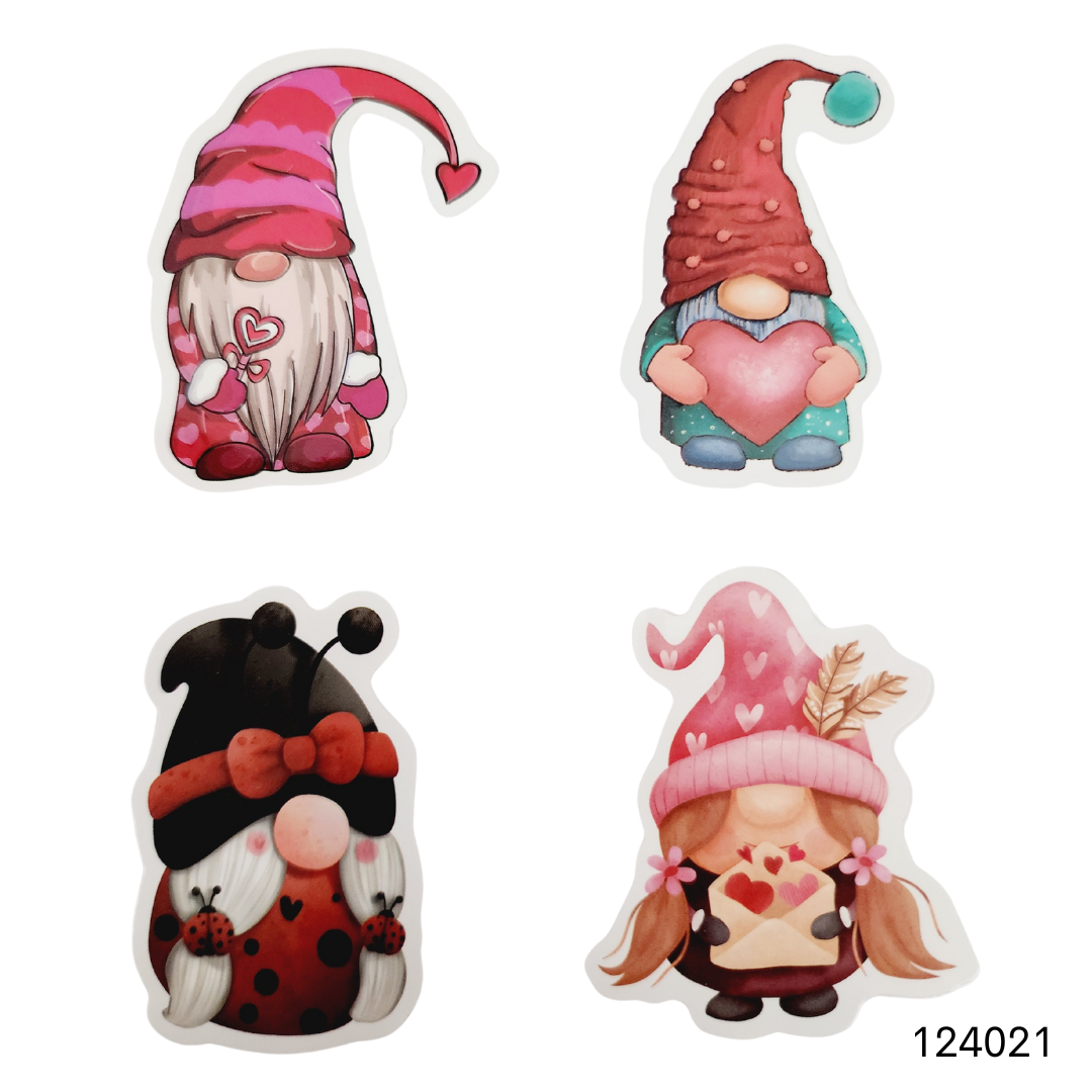 Valentine Gnome Stickers image 5