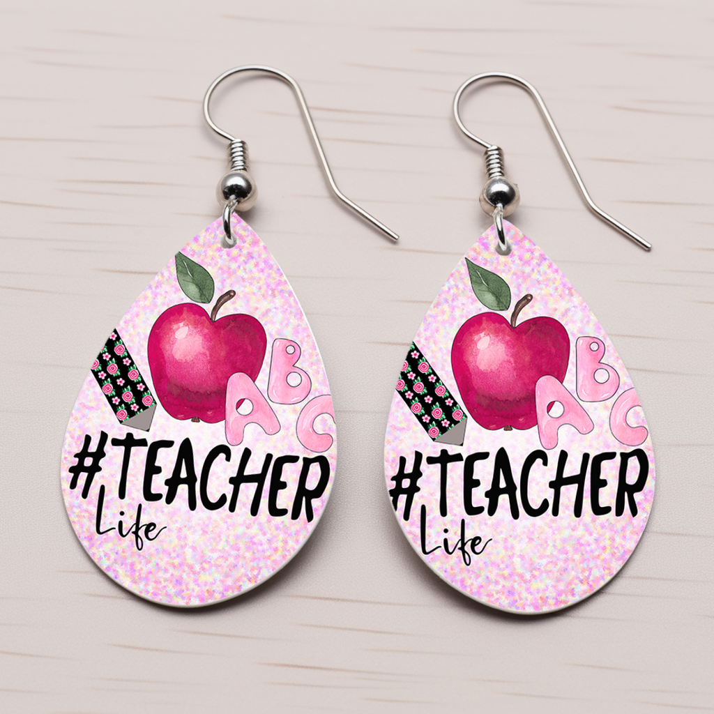 #Teacherlife Earrings image 4