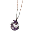 Amethyst Butterfly Transformation Necklace image 0
