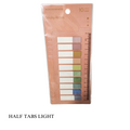 Color Note Sticky Tabs – Half Tabs (Light) image 0