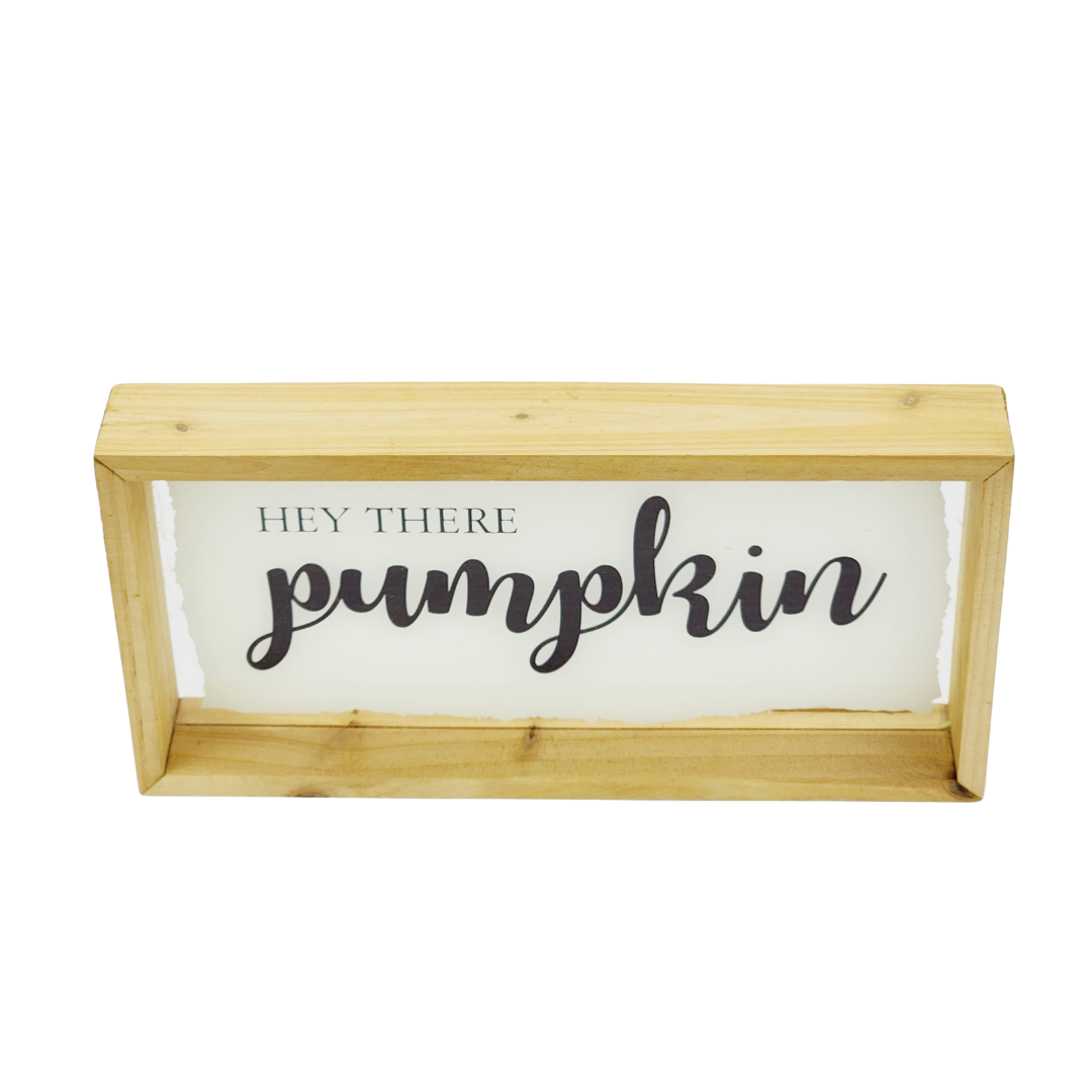 Hey There Pumpkin Sign image 0