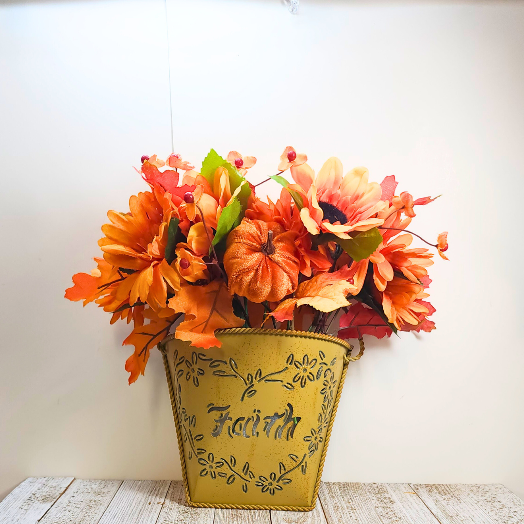 Faith Door Pockets with Fall Flowers (sold separately) image 2