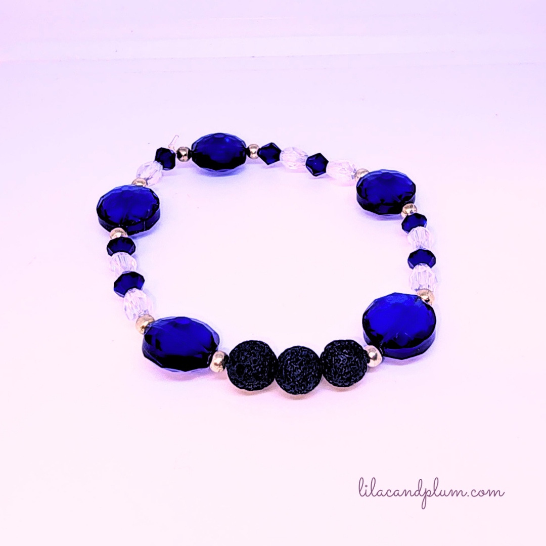 Clear Blue Sky Diffuser Bracelet image 0