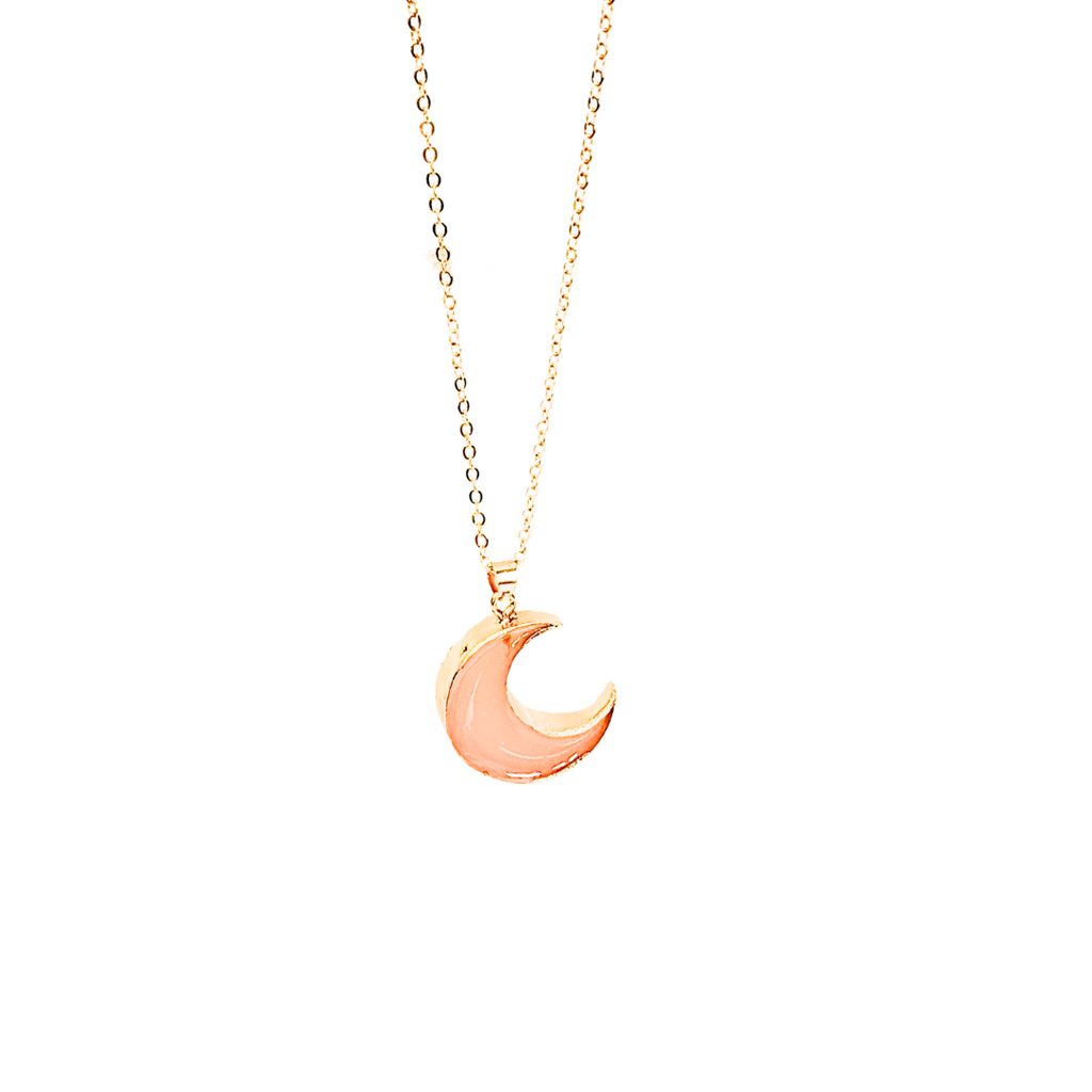 Crystal Moon Necklace image 1