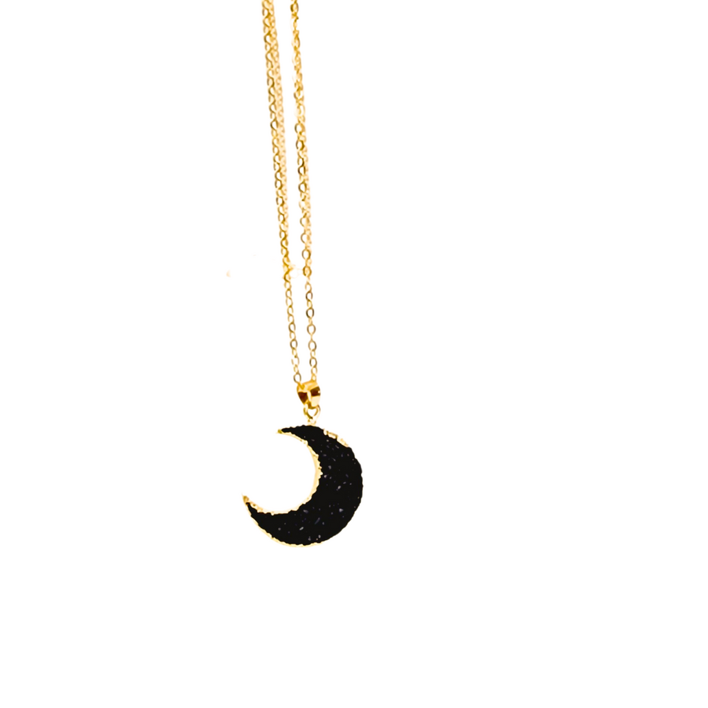 Crystal Moon Necklace image 2
