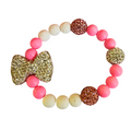 Rose' Serenity Bow Diffuser Bracelet image 0