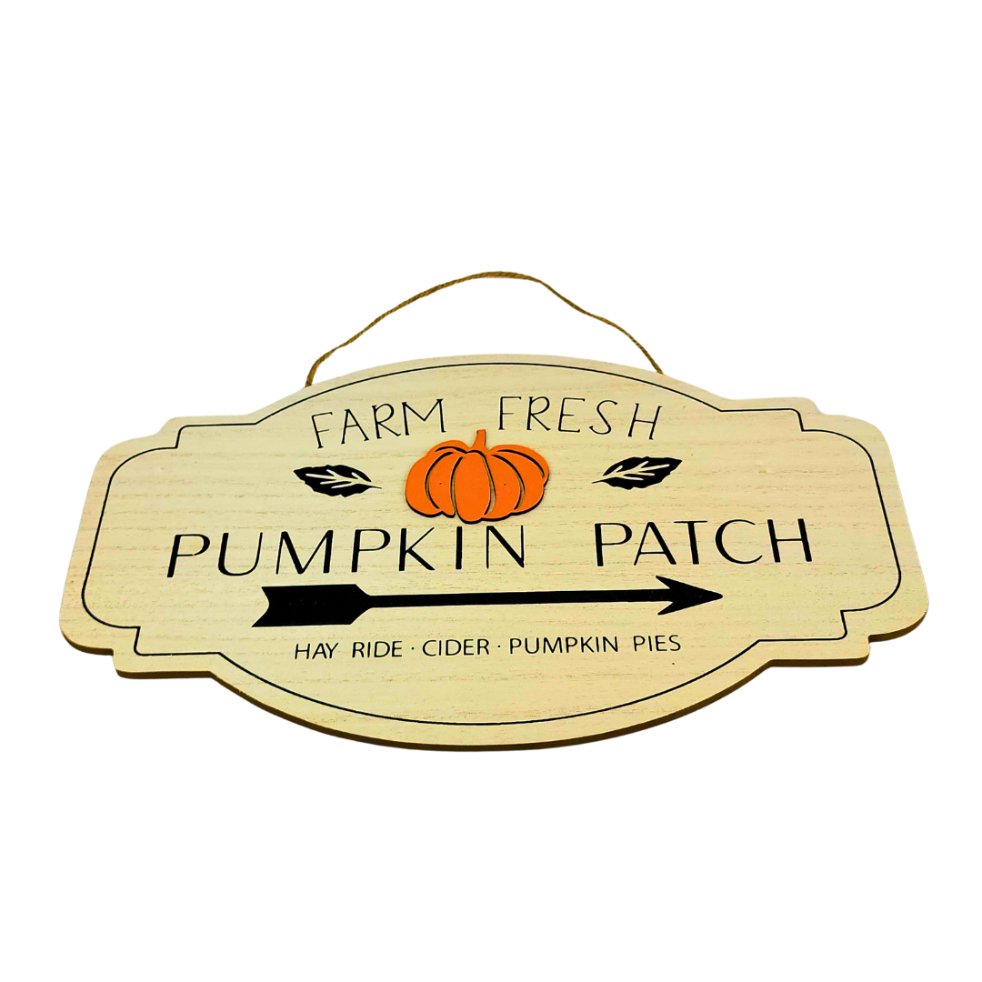 Farm Fresh Pumpkin Patch Sign image 0