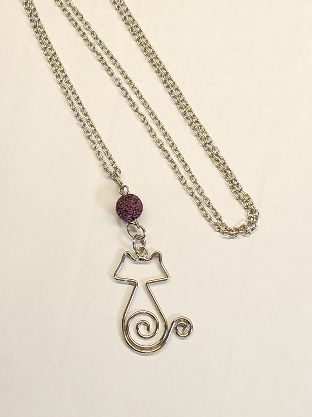 Pretty Kitty Diffuser Necklace image 1