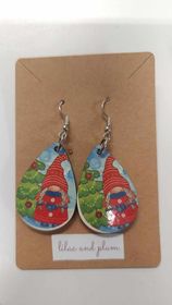 Christmas Tree with Lights Earrings  image 1