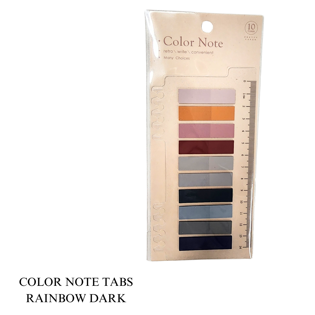 Color Note Sticky Tabs – Rainbow Dark image 0