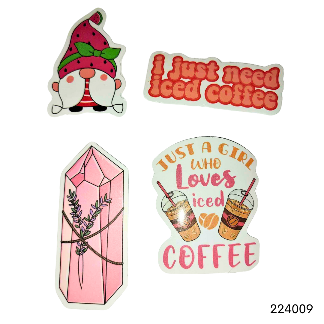 Gnomes & Crystals 3" Waterproof Vinyl Sticker Packs Collection 1 image 9