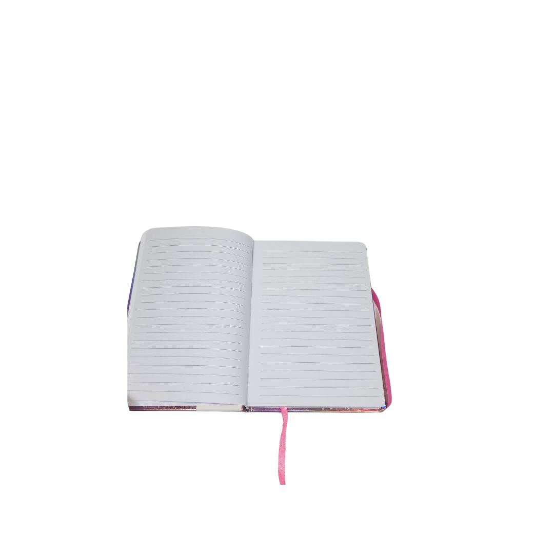 Shiny Pink Journal with Stickers image 2