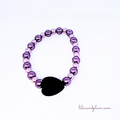 Moonshadow Heart Diffuser Bracelet image 0