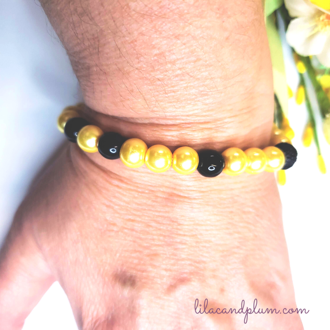 Solar Eclipse Diffuser Bracelet image 1