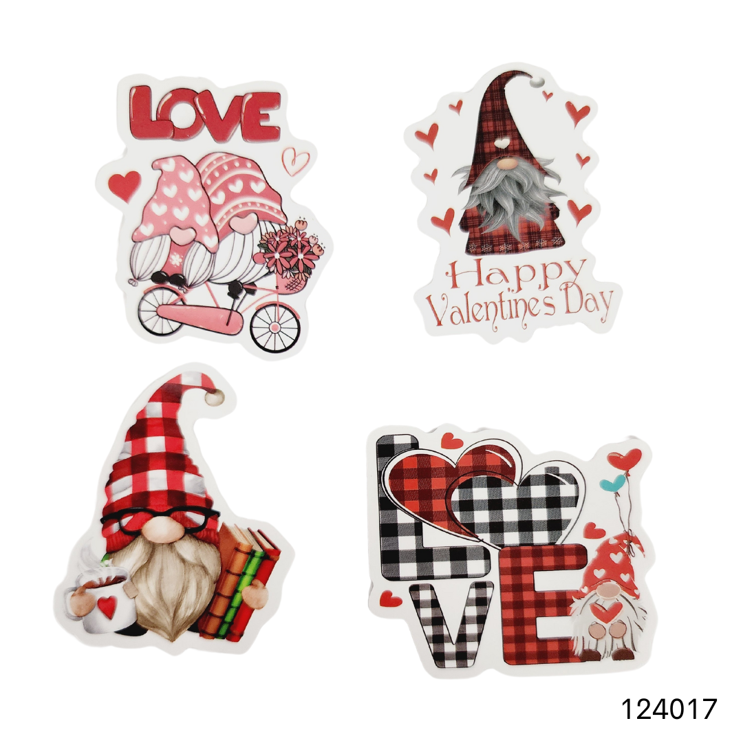 Valentine Gnome Stickers image 1