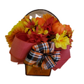 Fall Hanging Pumpkin/ Flower Pocket for Your Door image 0
