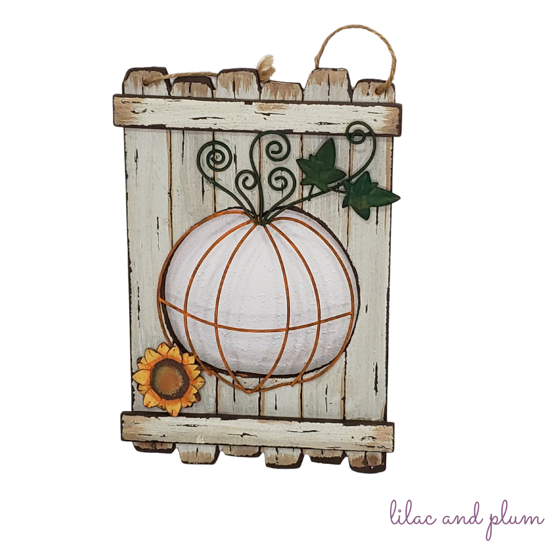 Pumpkin Wall Hanger image 0