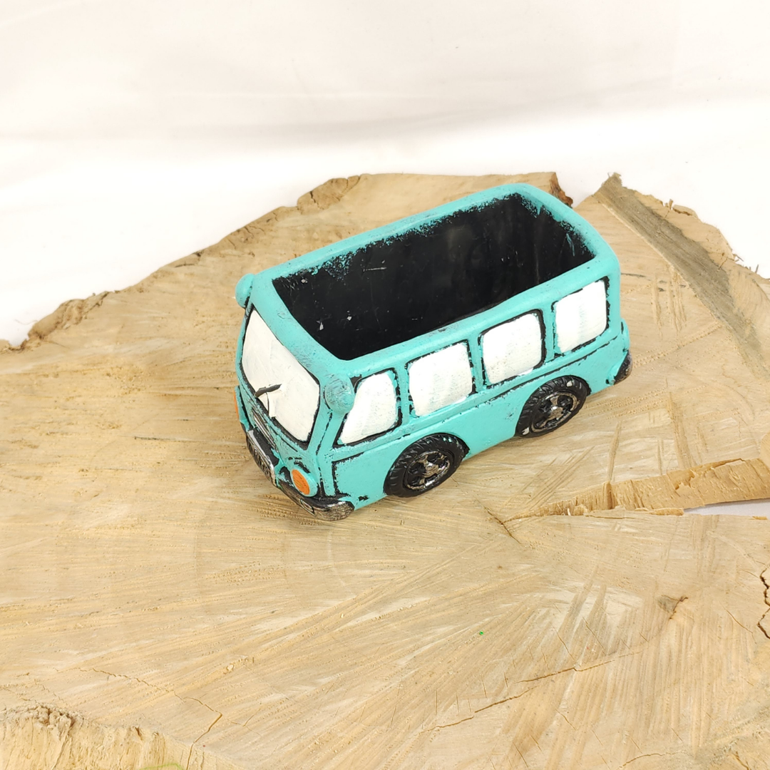 Teal Bus Pot image 2