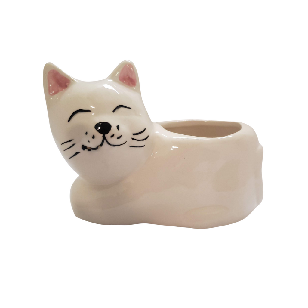 Cara the Cat Mini Planter image 1