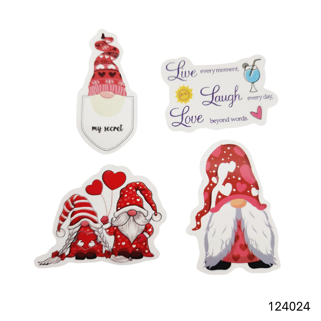 Valentine Gnome Stickers image 8