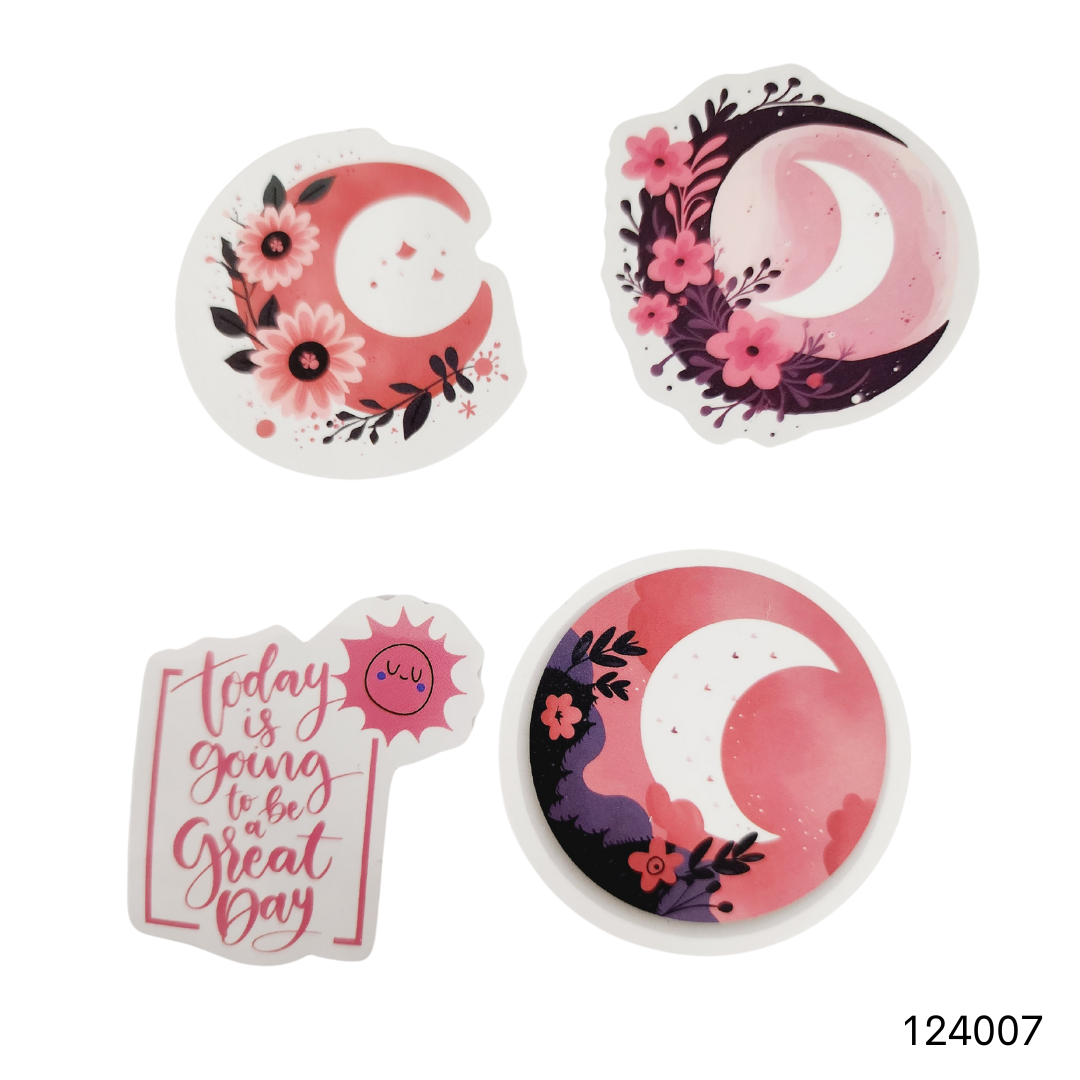 Quotes, Moons, Books, and Cats Sticker Packs 1 image 6