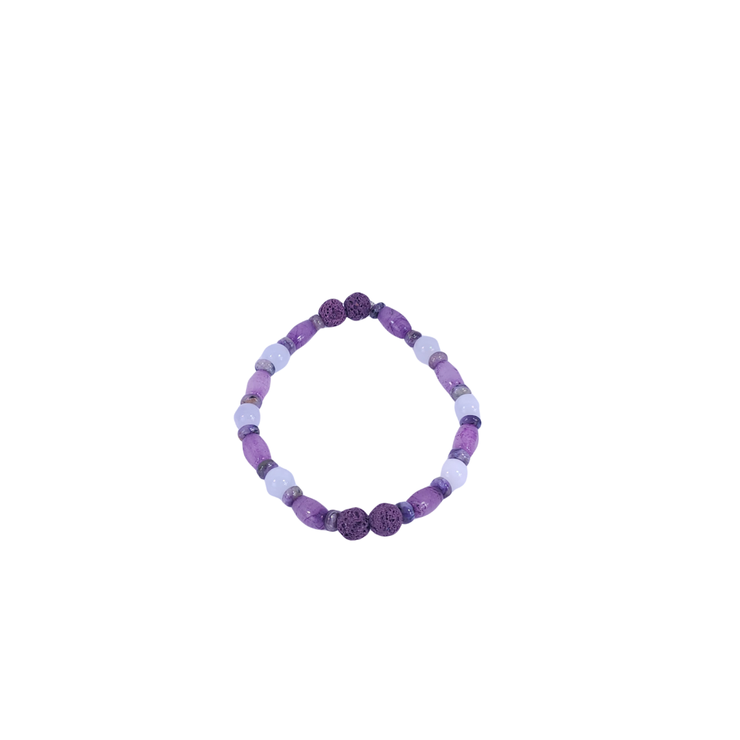 Moonlit Amethyst Diffuser Bracelet image 0