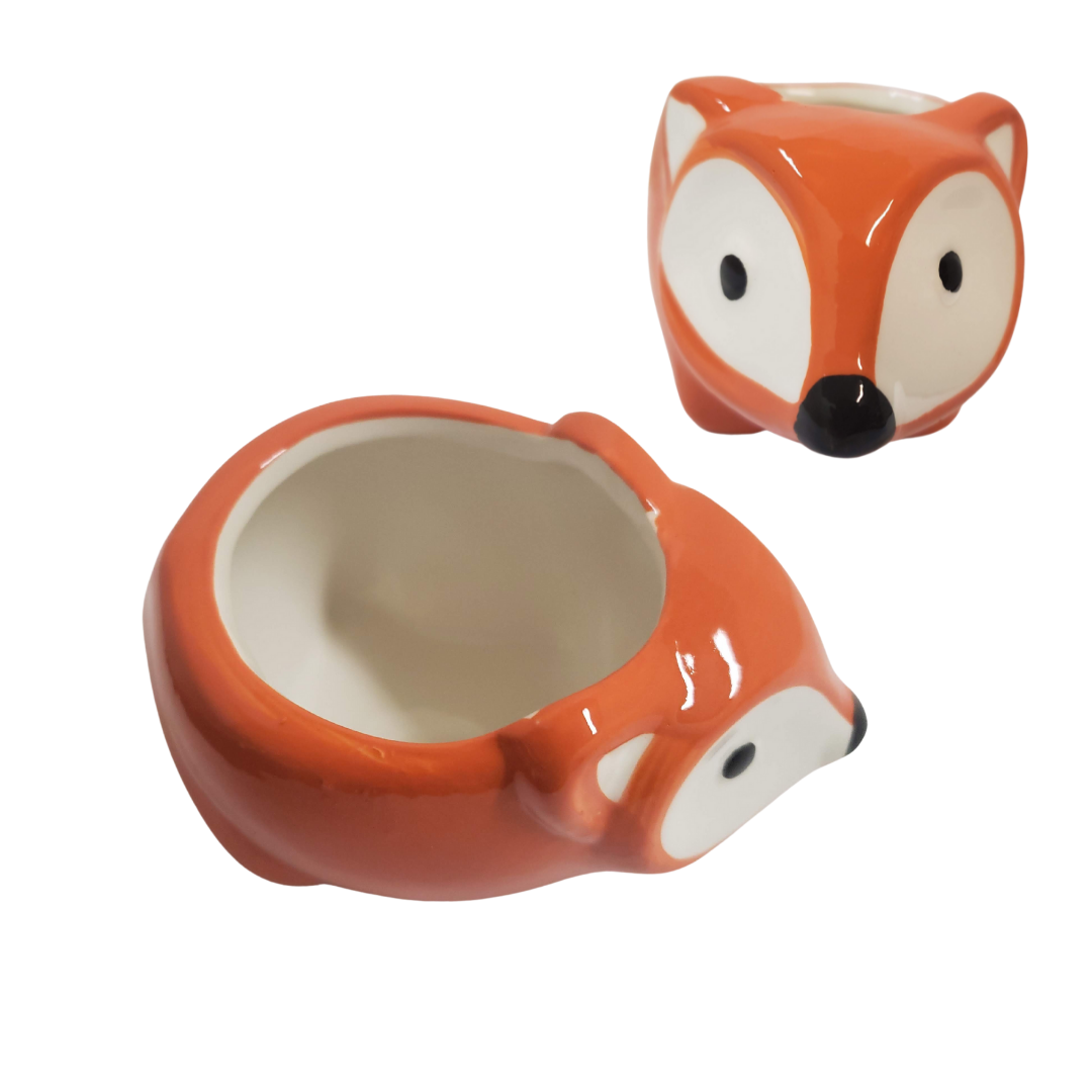 Flora the Fox Mini Planter image 0