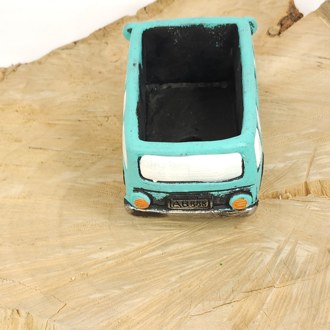 Teal Bus Pot image 3