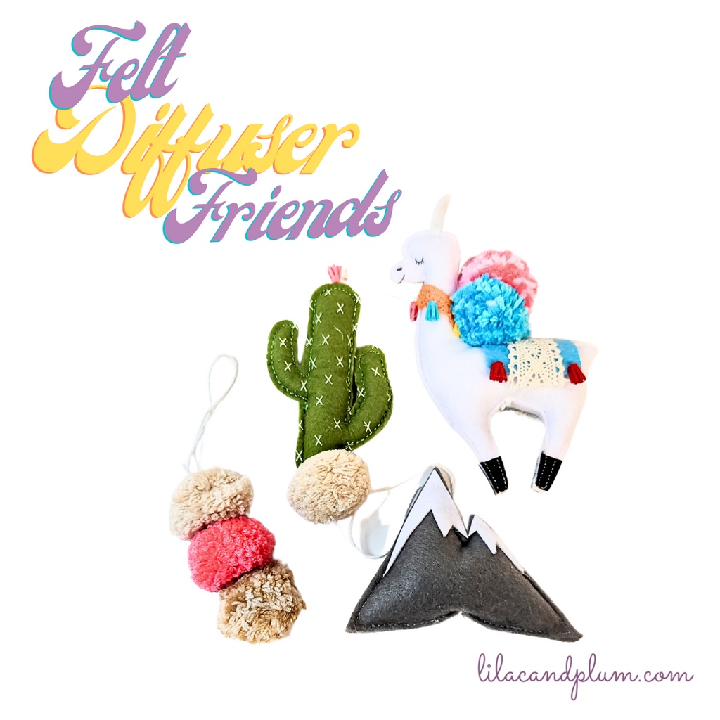 Felt Diffuser Friends image 0