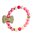 Blush Tranquility Bow Diffuser Bracelet image 0