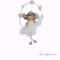Angel on a Swing Ornament image 0
