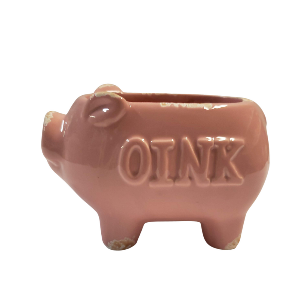 Oink the Pig Mini Planter image 0