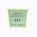 Green Farm Fresh Christmas Trees Sign image 0